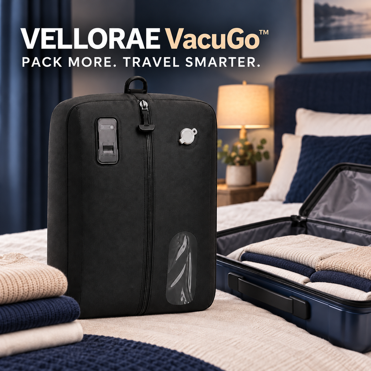 VELLORAE VacuGo™ Travel Compression Bag image 1